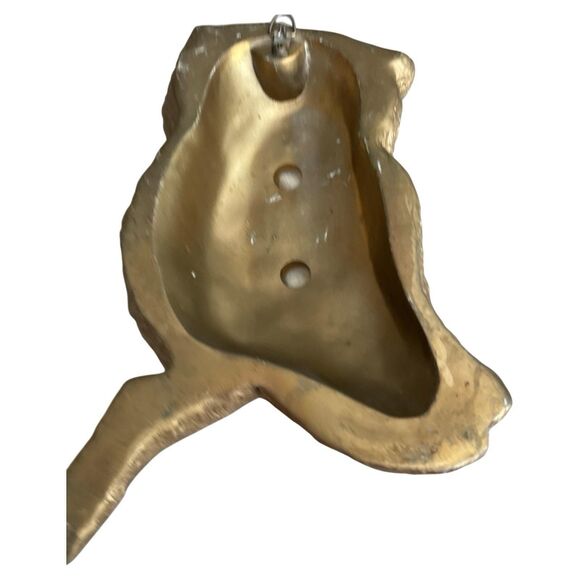 Vintage 1967 Gold Owl Wall Art Pair: Mid-Century Modern Decor - Picture 10 of 10